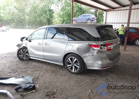 2018 Honda Odyssey Elite from USA, damaged, VIN 5FNRL6H93JB019973